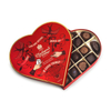 scatole regalo di cioccolato a forma di cuore