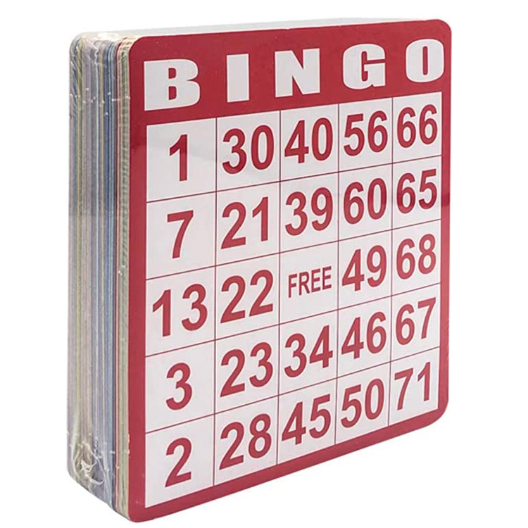 Gioco di carte Bingo di carta