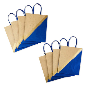 Sacchetti di carta Kraft con manici