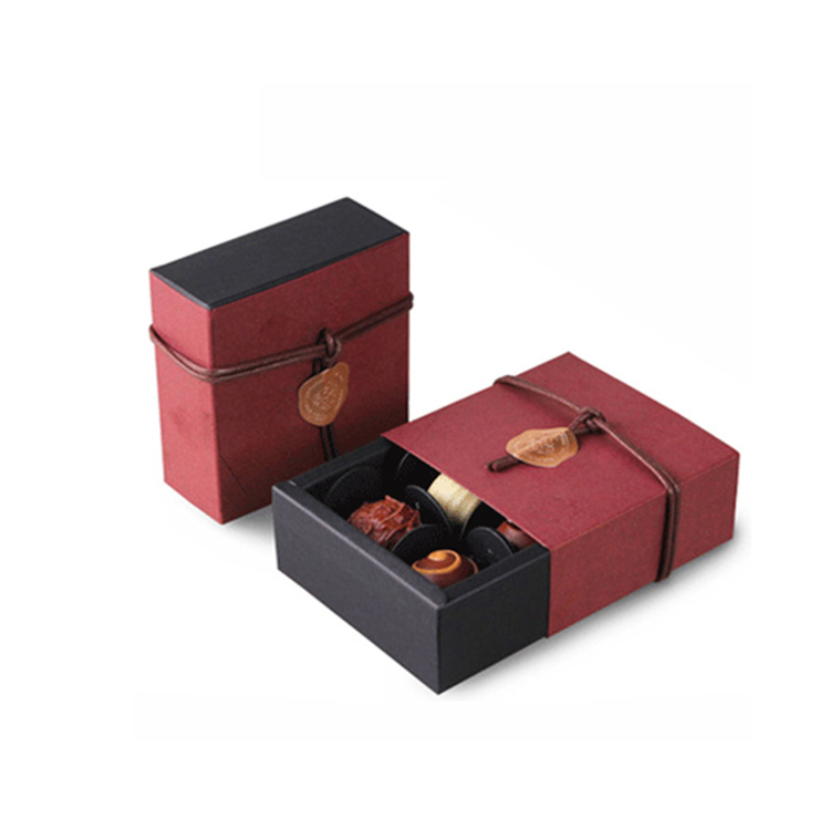 scatola di cavità di cioccolato