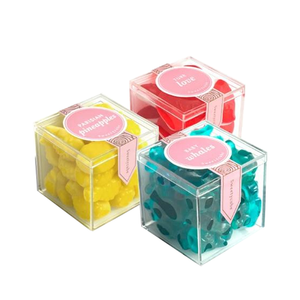 scatole di caramelle acriliche