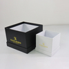 Fioriere quadrate nere